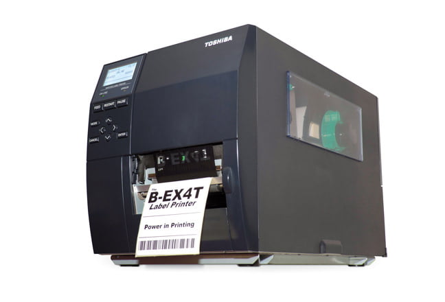Toshiba Tec B-EX4T1 Near Edge Thermal Transfer Barcode Label Printer